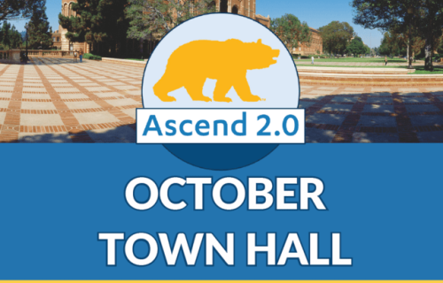 October Town Hall image for the meeting